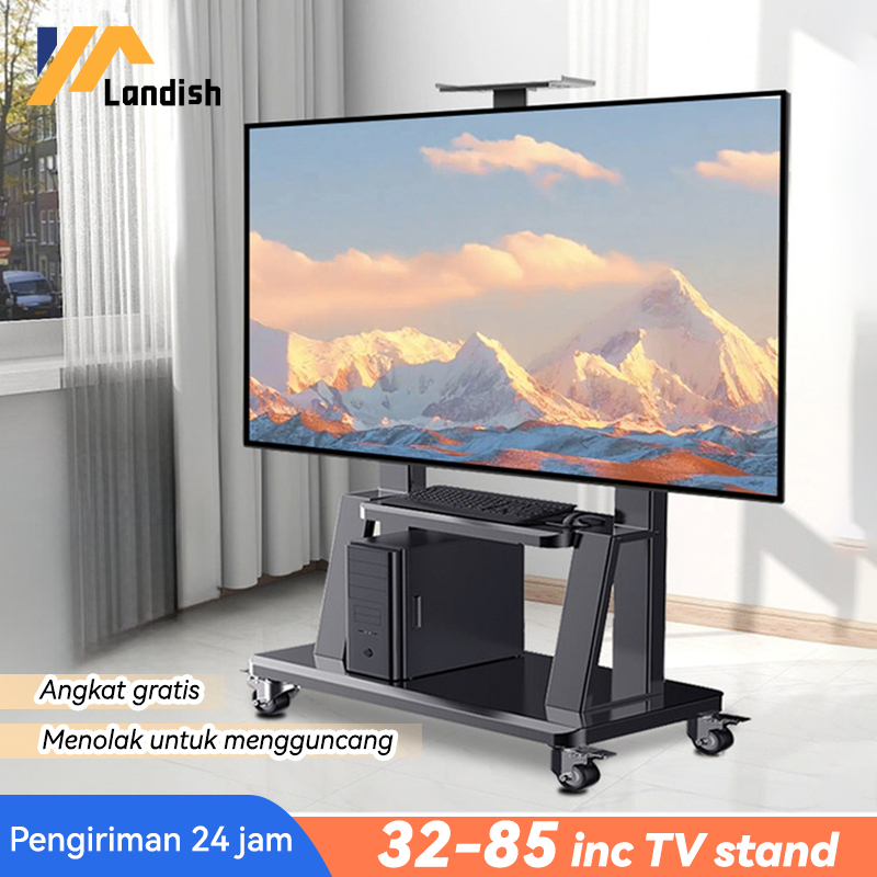 Jual Bracket Standing TV roda dorong LED TV 32