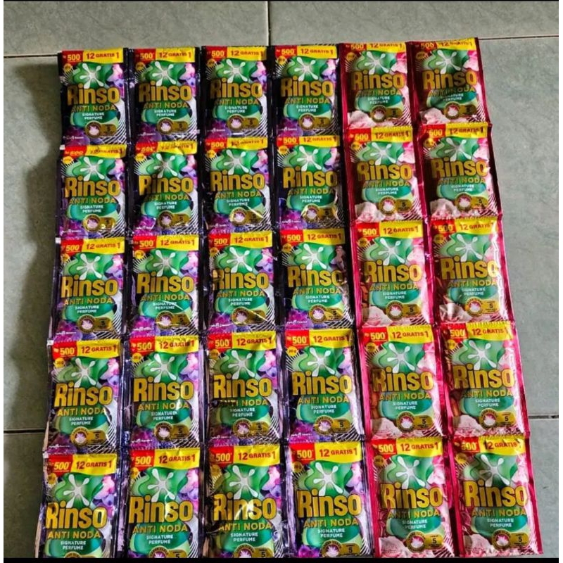 Jual Rinso Cair+Molto Kemasan Baru 20gr Isi 42Sachet Varian Random ...