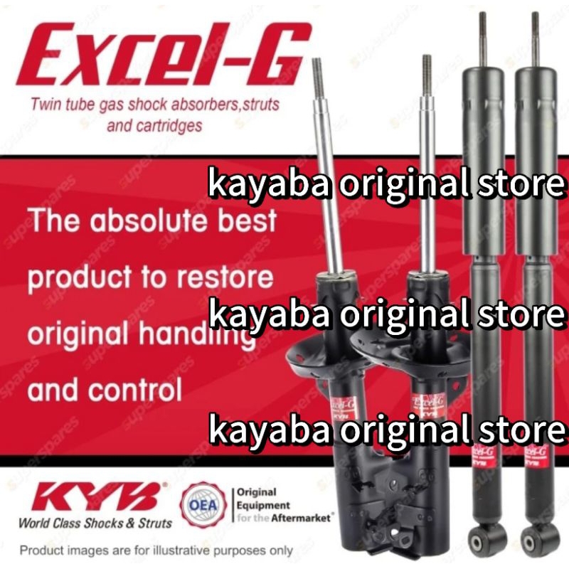 Jual SHOCKBREAKER DEPAN BELAKANG HONDA JAZZ RS GE8 MERK KAYABA EXEL-G ...