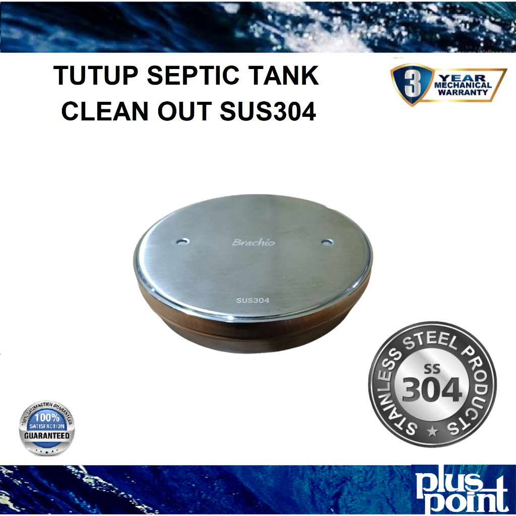 Jual Clean Out 4 Inch Stainless 304 Brachio CO-B304-4 | Shopee Indonesia