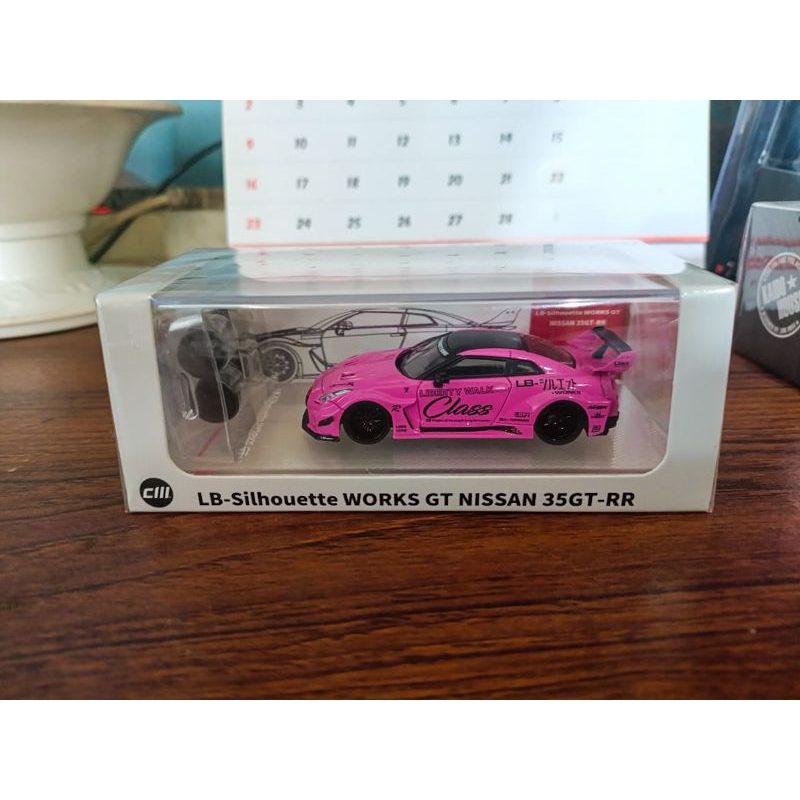 Jual CM Model Nissan GT-R35 Pink Class segel | Shopee Indonesia
