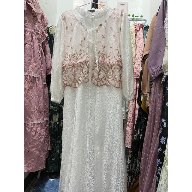 Jual Rompi Brokat Gamis Terlengkap & Harga Terbaru Juni 2026 | Shopee ...
