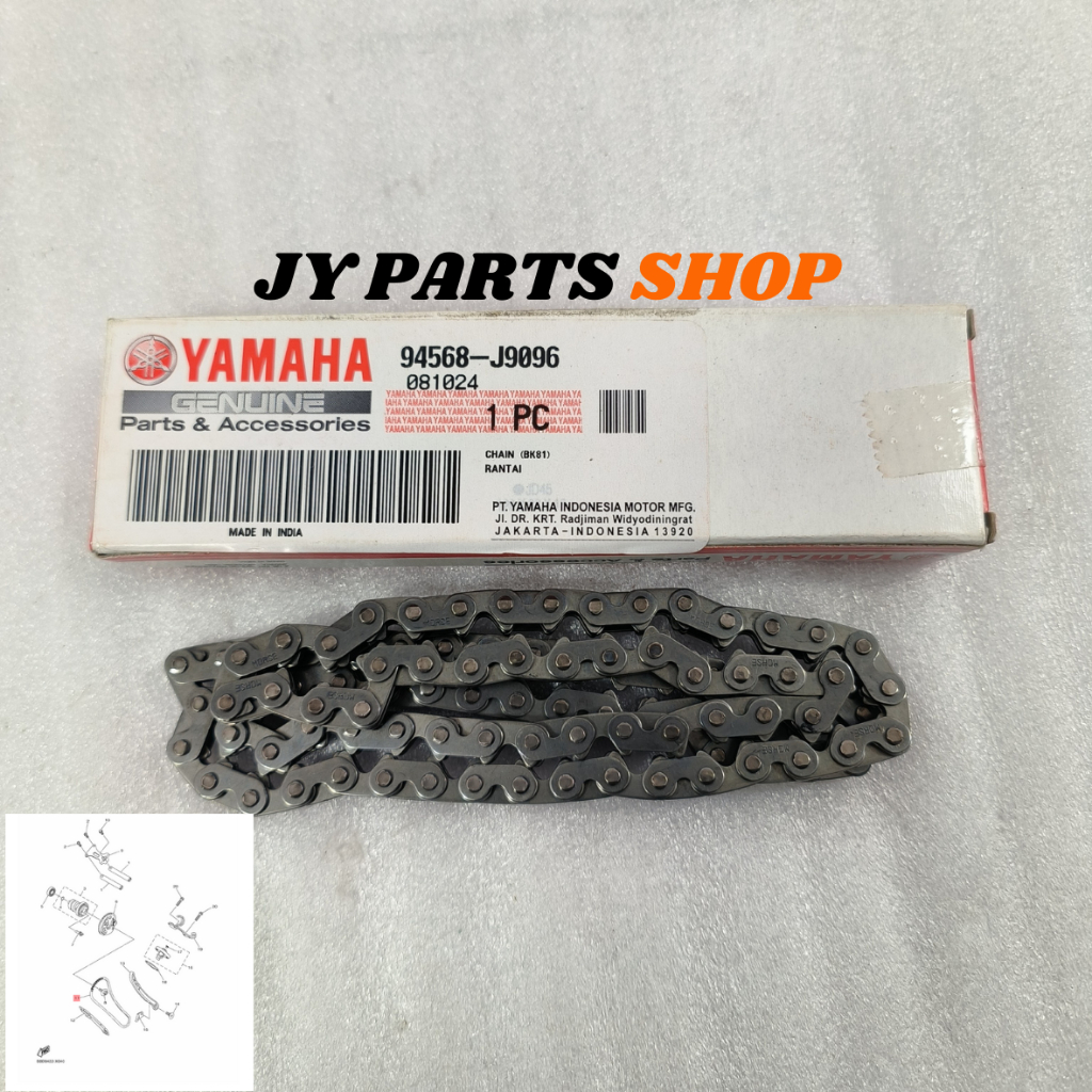 Jual RANTAI KETENG KAMPRAT TIMING MESIN R15 V3 V4 R15M MT15 MT 15 XSR ...