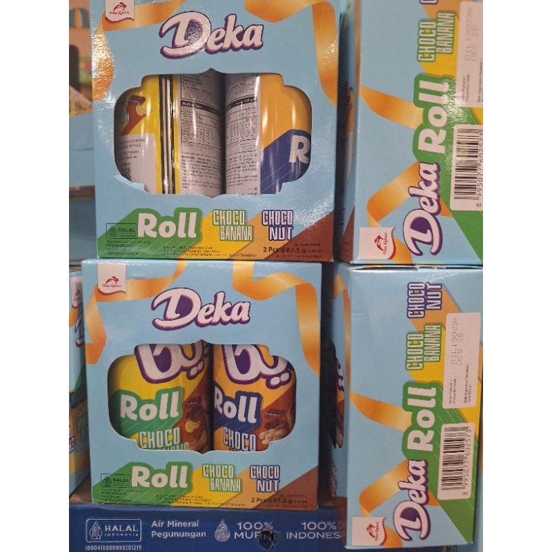 Jual DISKON! READY! DEKA GIFT BOX BIRU WAFER ROLL EDISI LEBARAN KEMASAN ...