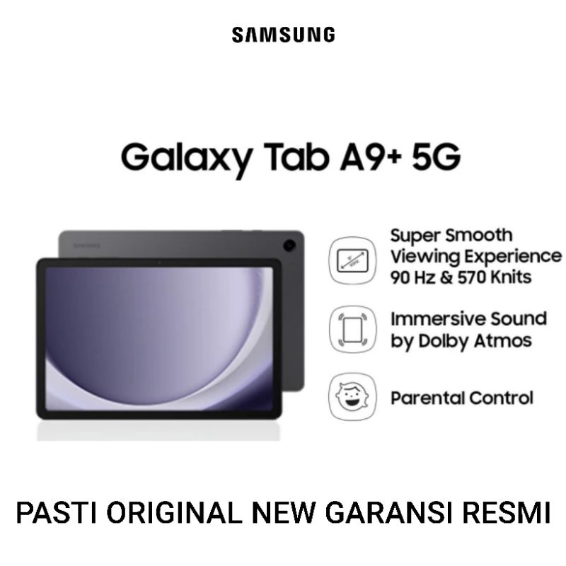 Jual Samsung Galaxy Tab A9+ 5G New Original Garansi Resmi LTE Wifi
