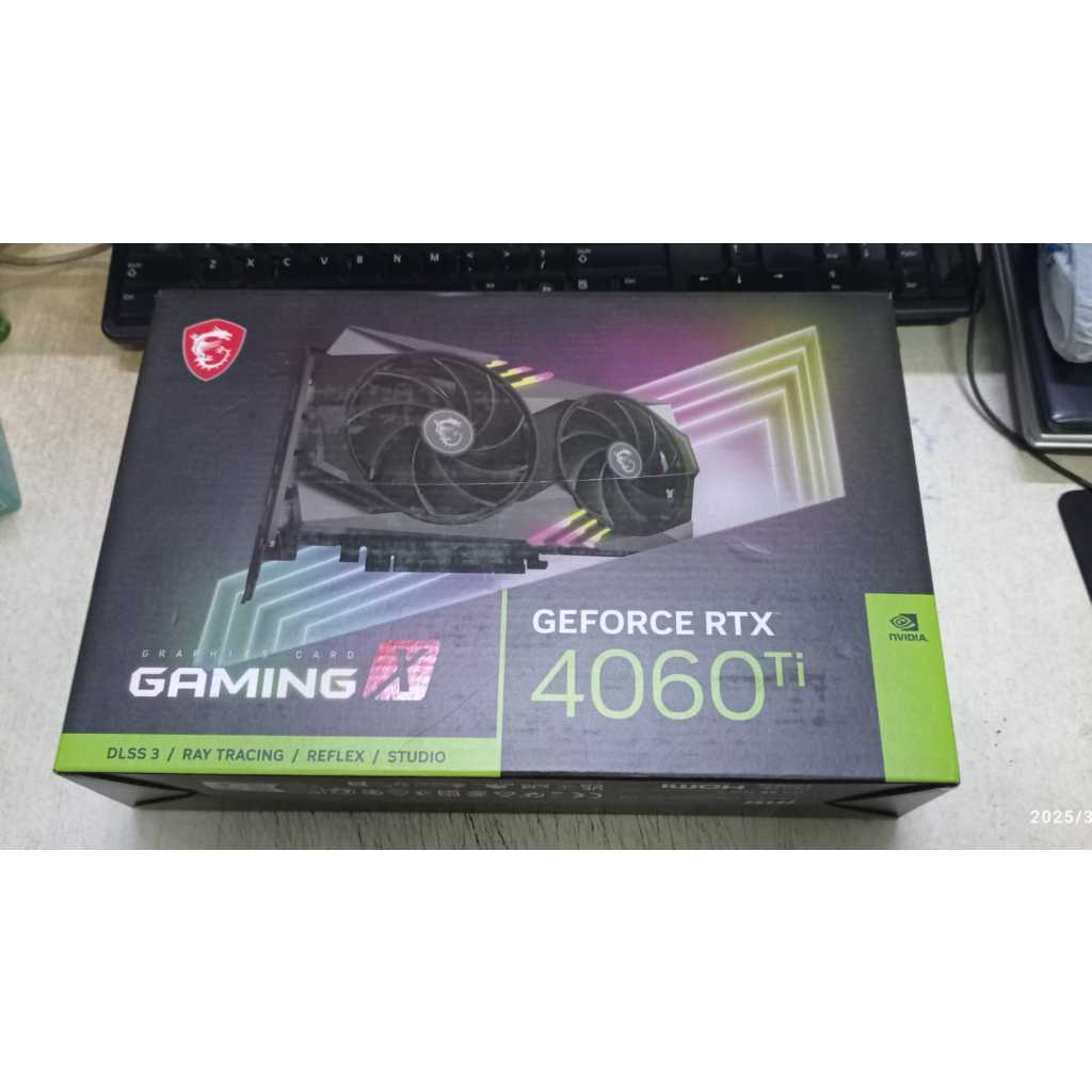 Jual Box Kosong MSI GEFORCE RTX 4060 Ti Kotak Graphics Card Gaming X ...