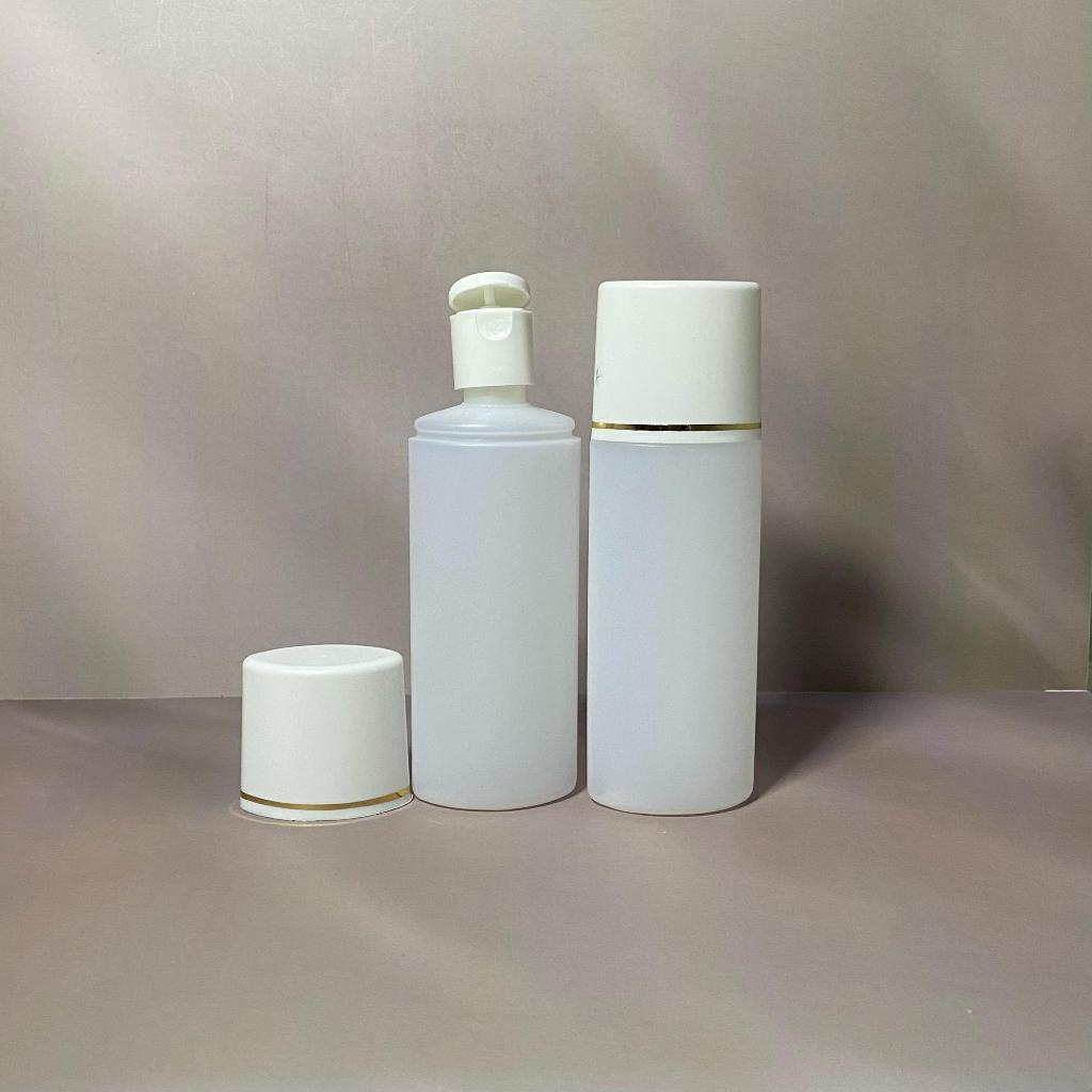 Jual Botol putri 100 ml putih tutup putih 100ml | Shopee Indonesia
