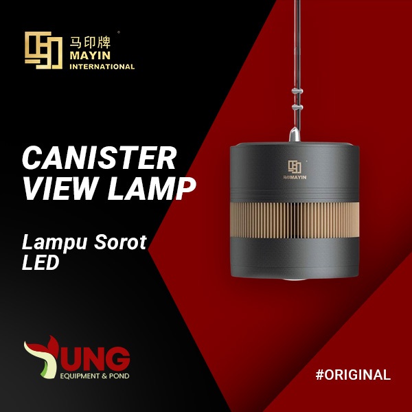 Jual MAYIN Lampu LED Mayin Canister View Lamp Sorot Aquarium Aquascape ...