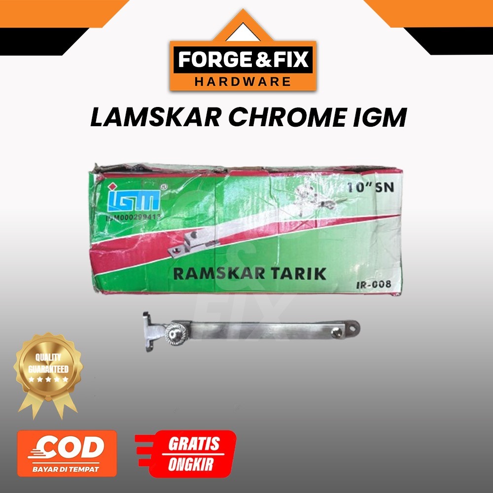 Jual IGM Penahan Jendela Window Stay Lamskar Ramskar Kotak Tarik Besi ...