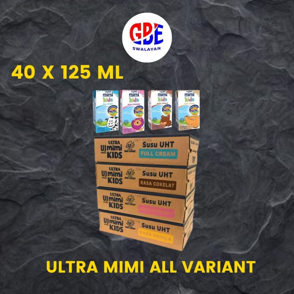 Jual Ultra mimi all variant 40pcs x 125 ml | Shopee Indonesia