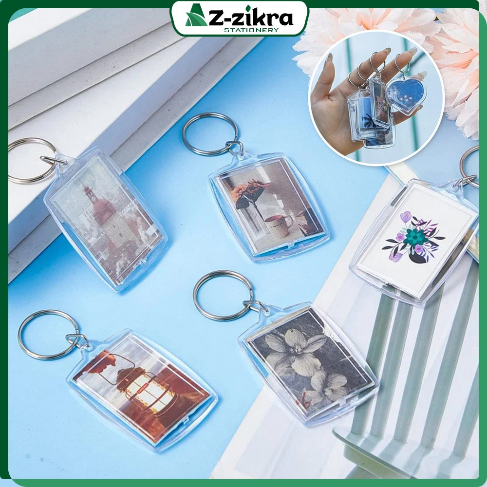 Jual Ganci Akrilik Gantungan Kunci Insert Paper Photo / Gantungan Kunci ...