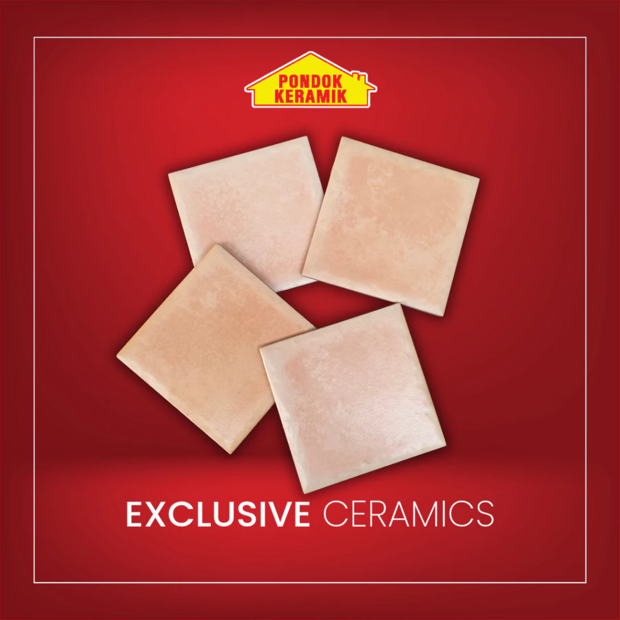 Keramik 10X10 / Keramik 10 X 10 Exclusive Ceramic Toscana Rosa (1,2)