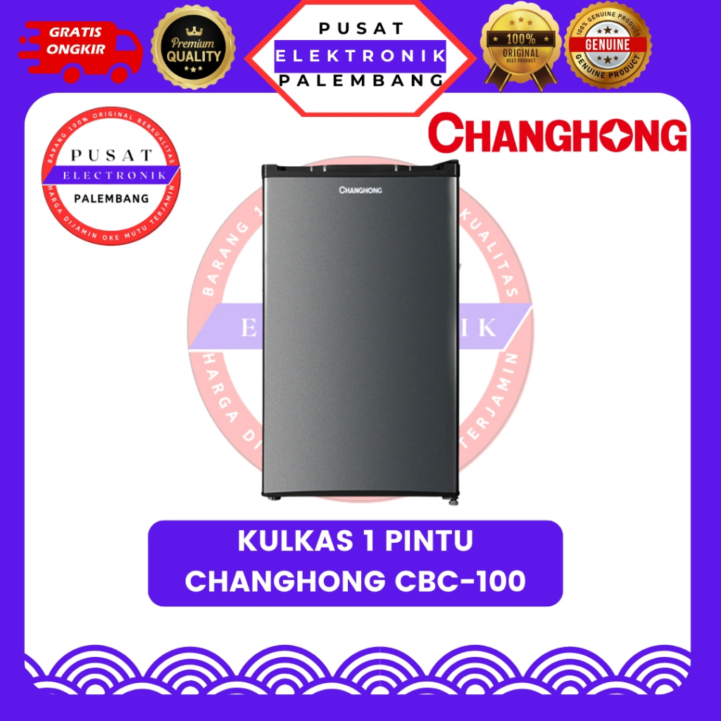 Jual KULKAS 1 PINTU CHANGHONG CBC-100 KULKAS 1 PINTU PALEMBANG | Shopee ...