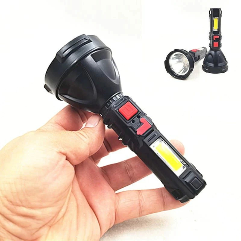Jual Senter Led Senter 4 Mode 36W Super Terang | Emergency Light || USB ...