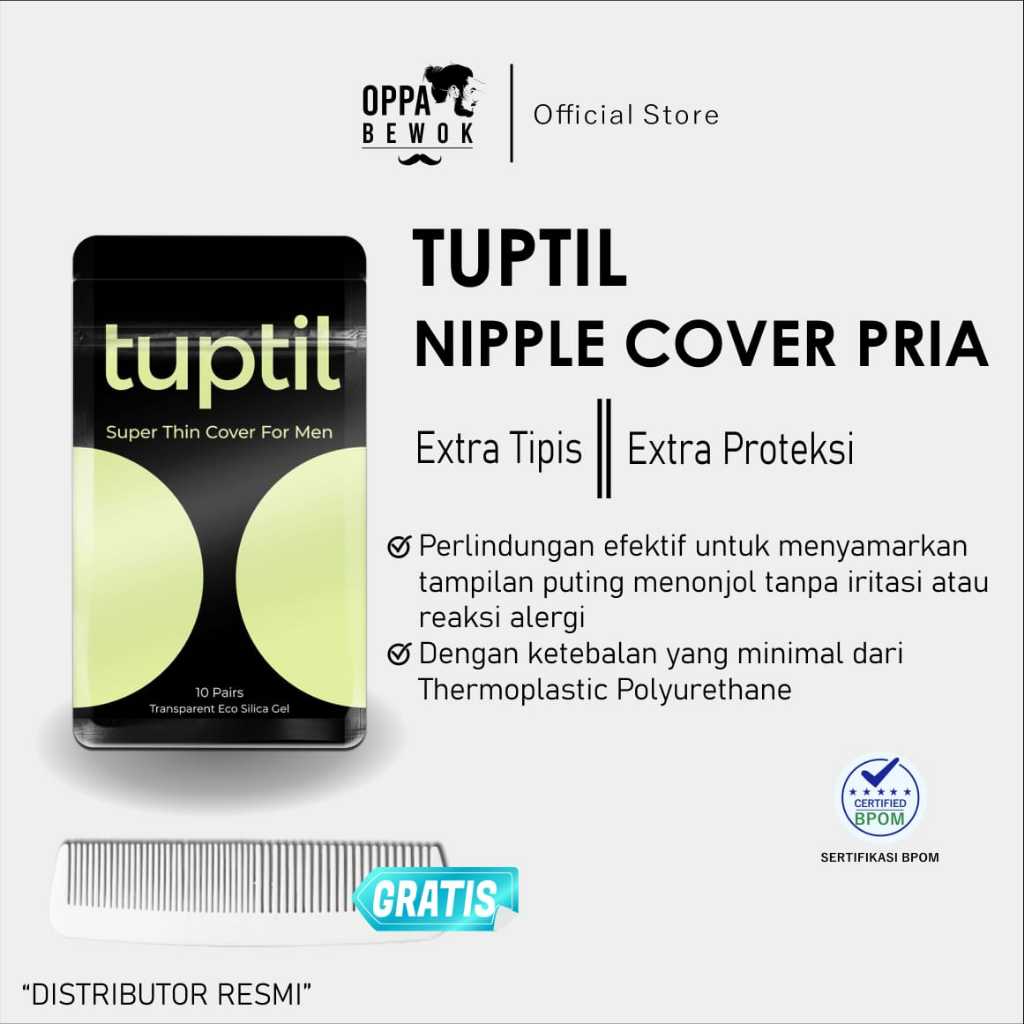 Jual GAMAL- tuptil Nipple Cover Pria Extra proteks | Shopee Indonesia