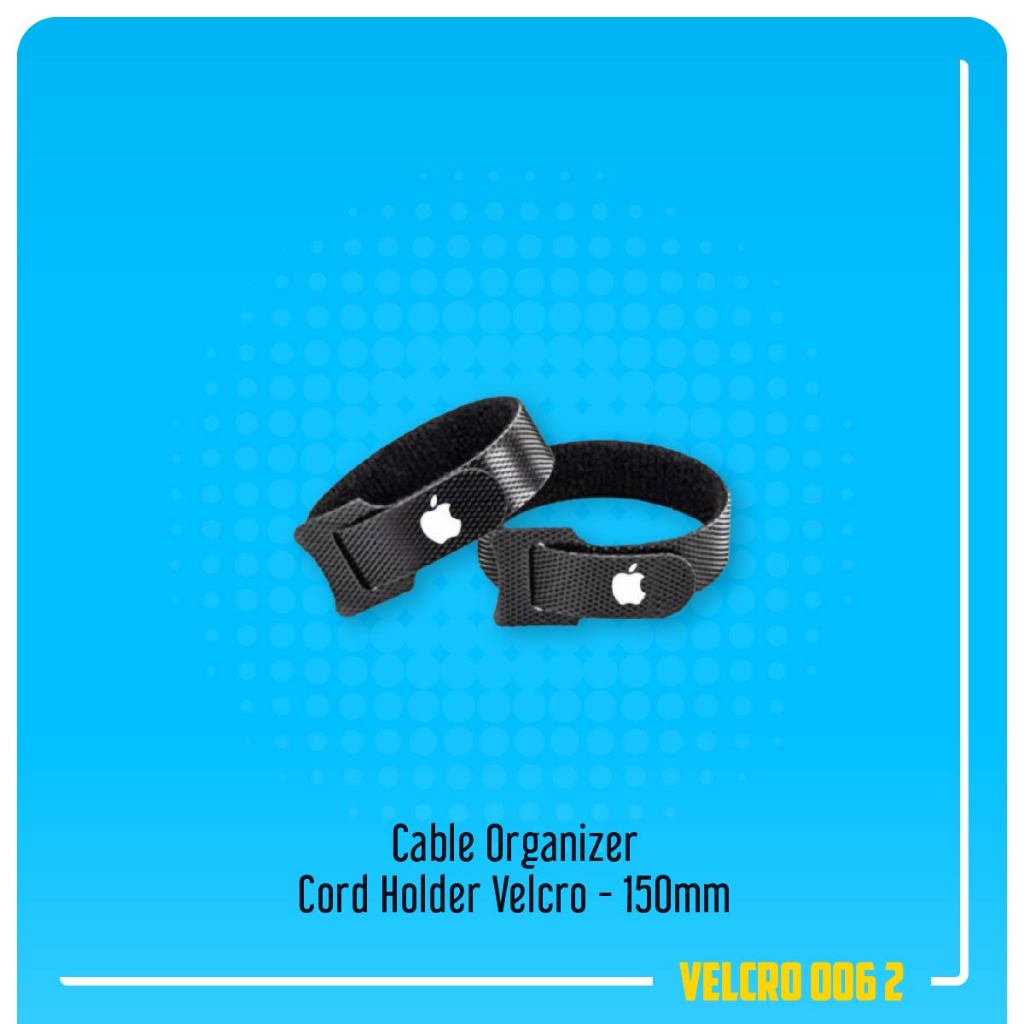 Jual Cable Organizer Cord Holder Kabel Perekat Velcro - 150mm | Shopee ...