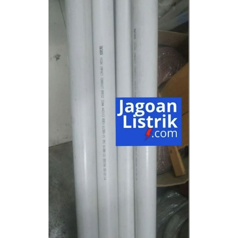 Jual Pipa Conduit BOSS 32mm Putih Panjang 2.9Meter Pipa Conduit PVC ...