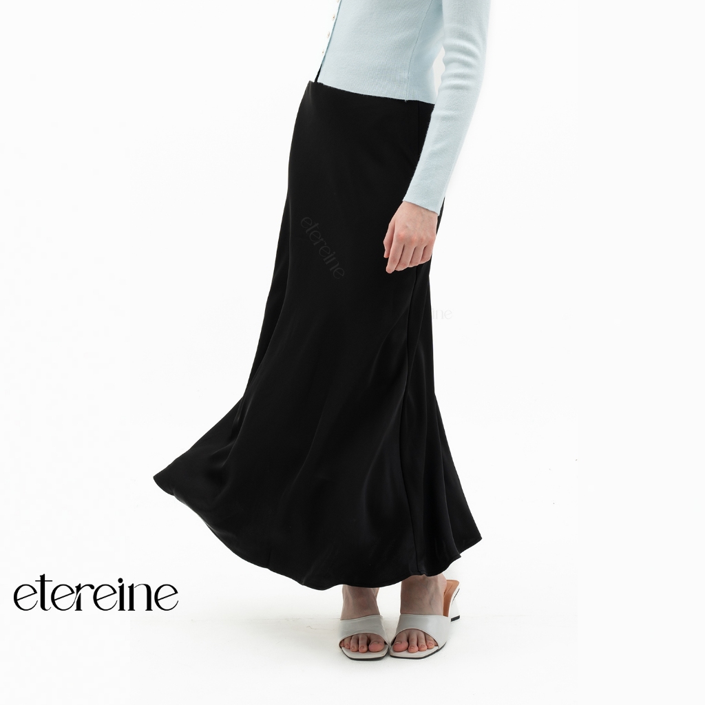 ETEREINE Rok Satin Katarina 100CM Rok Satin Panjang 100cm Wanita Size S Sampai 3XL