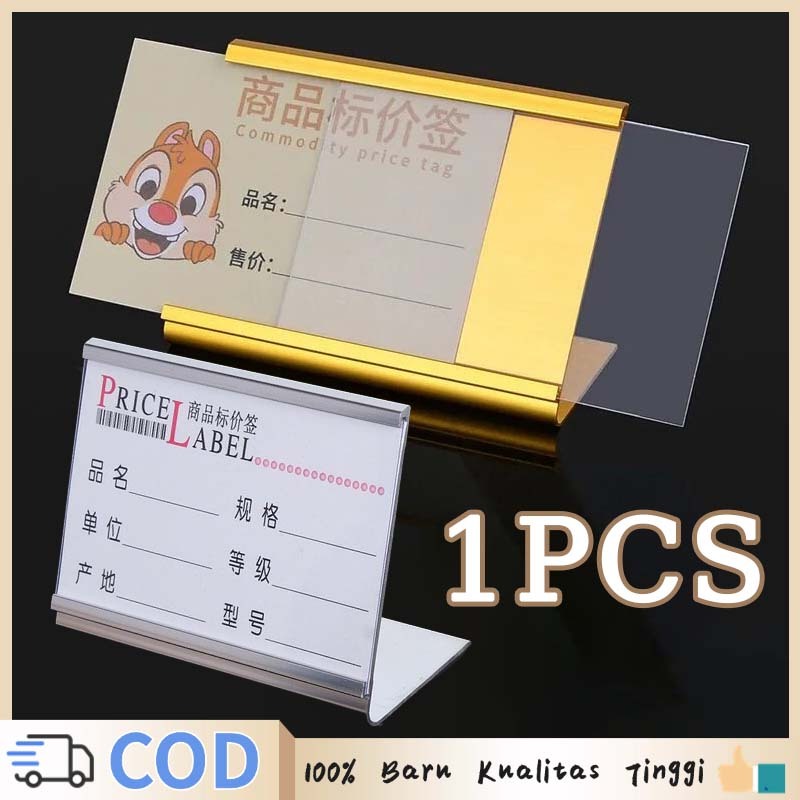 Jual Aluminum Name Plate Holder Nameplate Holder Name Plate Holder Desk ...