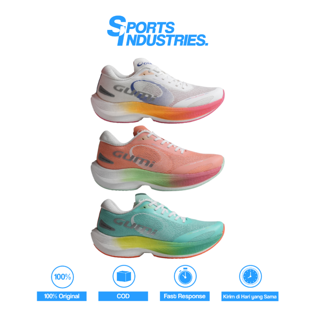 Jual SEPATU RUNNING GUMI PULSE RACER 100% ORIGINAL | Shopee Indonesia