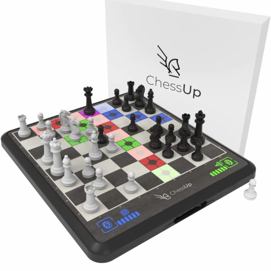 Jual ChessUp Electronic Chess Board type Walnut Board Game | Shopee ...