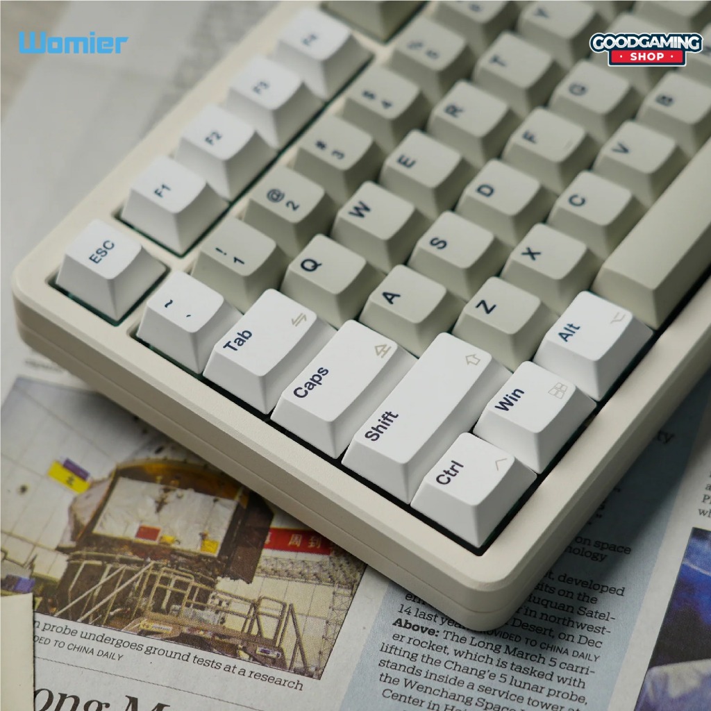 Jual WOMIER Pioneer 141-Key Cherry Profile Dye Sublimation PBT Keycap ...