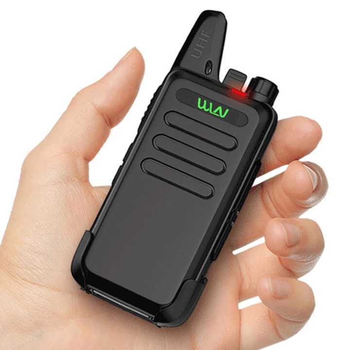 Jual HT 10 PCS HT WLN KD-C1 5W 16 Channel UHF 400-470MHz Two-Way Walkie ...