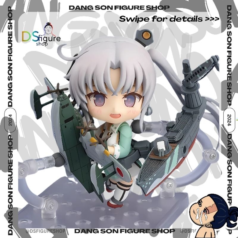 Good Sile Kancolle: Warspite Nendoroid Action Figure, Figures - Aazon-895478