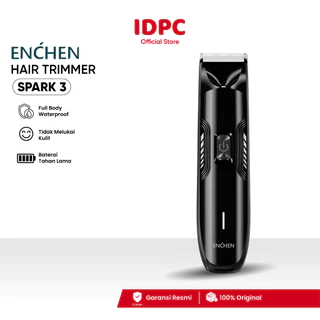 Enchen Spark 3 Body Trimmer Professional Hair Clipper Alat Cukur Rambut IPX7 WaterProof