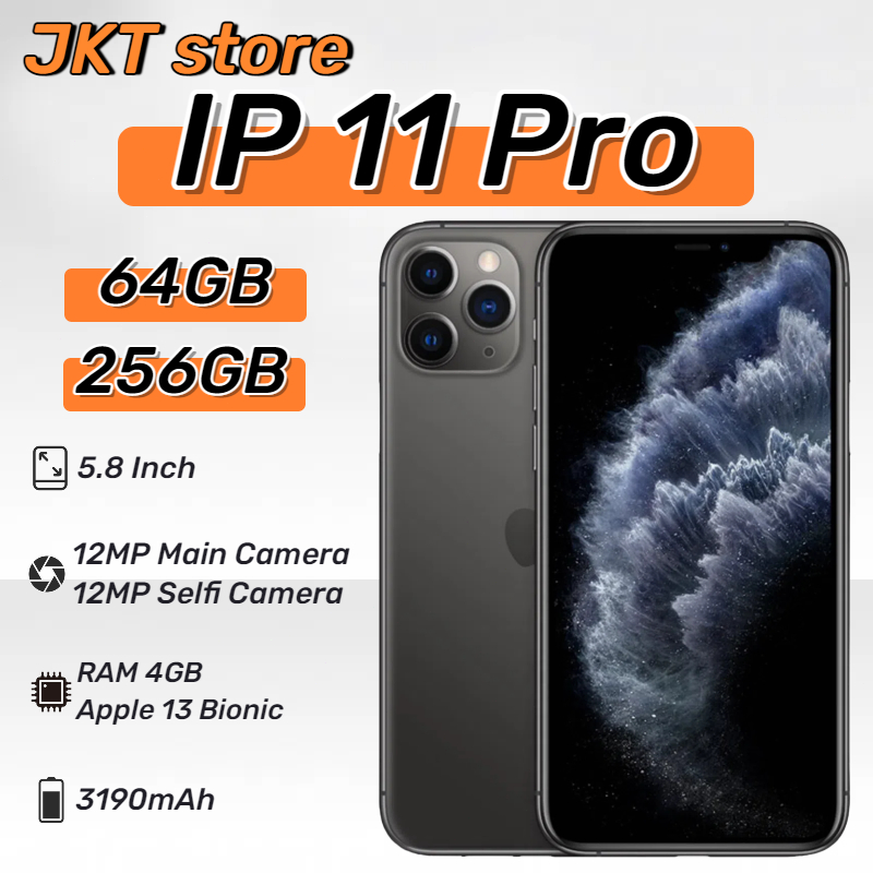 Jual IP 11 Pro 64gb 256gb SECOND100% ORIGINAL Semua kartu FULLSET MULUS ...