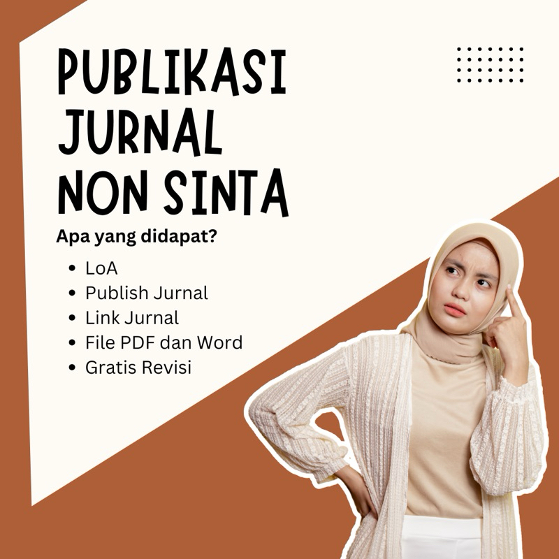 Jual Publikasi Jurnal + LoA Non Sinta | Shopee Indonesia