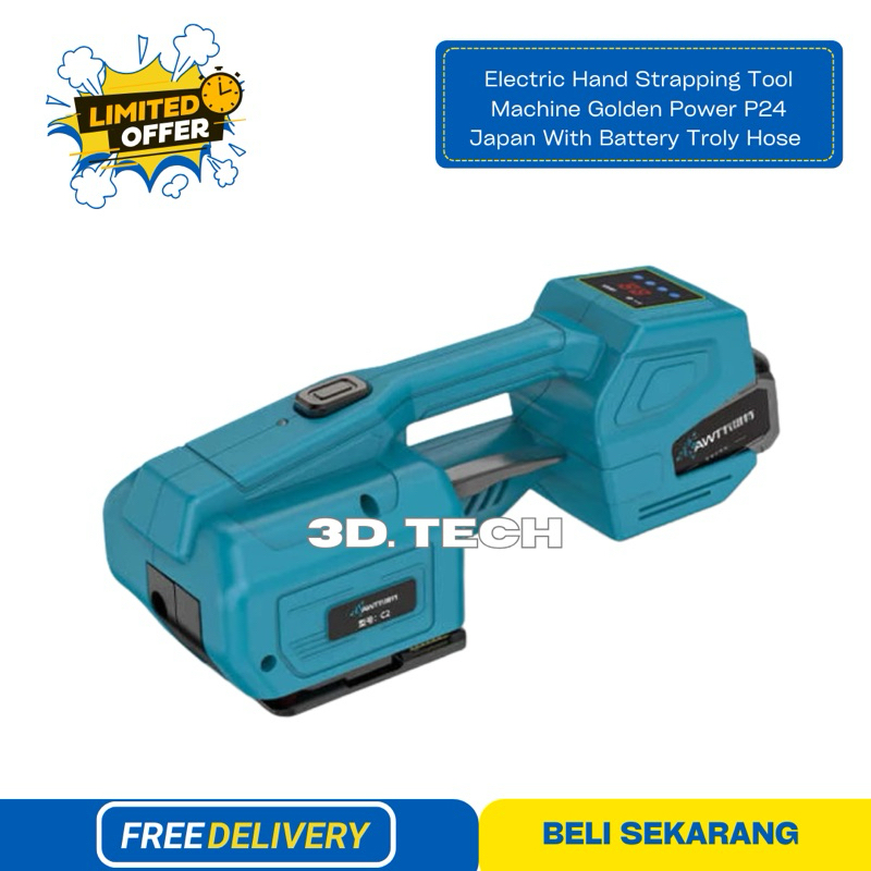 Jual Electric Hand Strapping Tool Machine Golden Power P24 Japan With ...