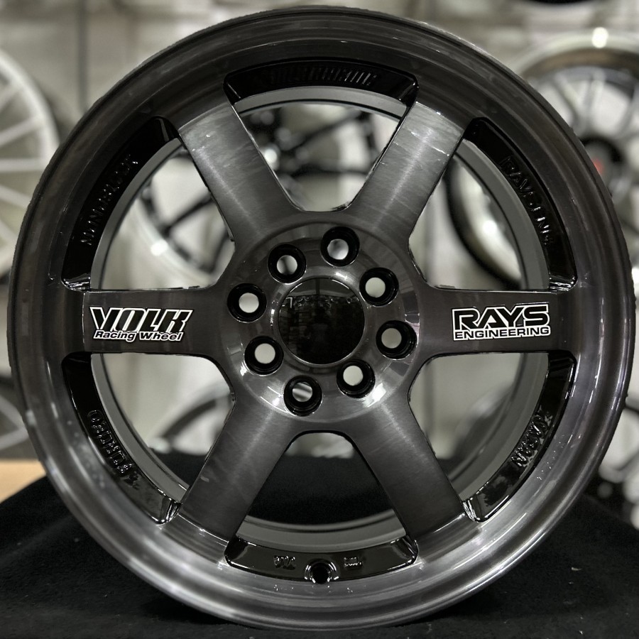 Jual VELG VOLK RAYS TE37 RING 16 LEBAR 7 PCD 8X100/114.3 ET 38 WARNA ...