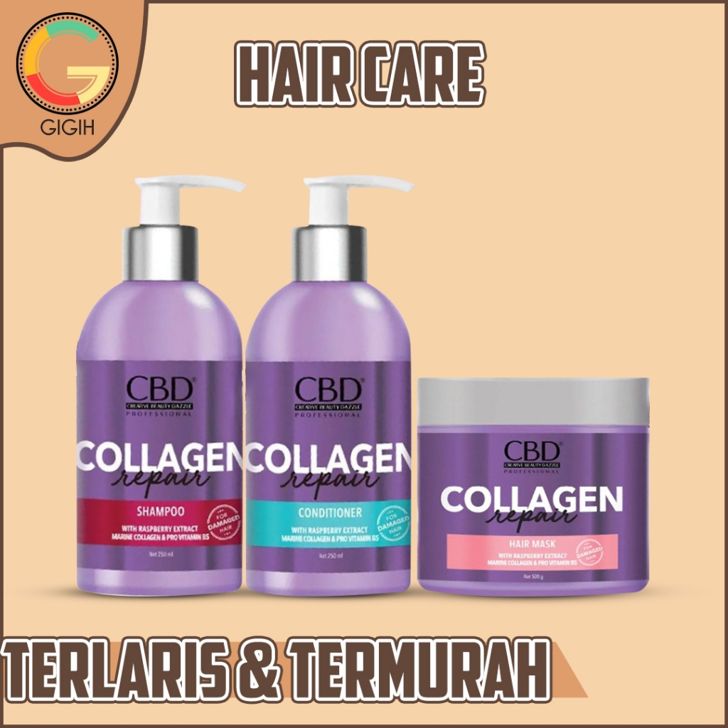 Jual CBD COLLAGEN SERIES / PERAWATAN RAMBUT / HAIR MASK ( SHAMPOO ...
