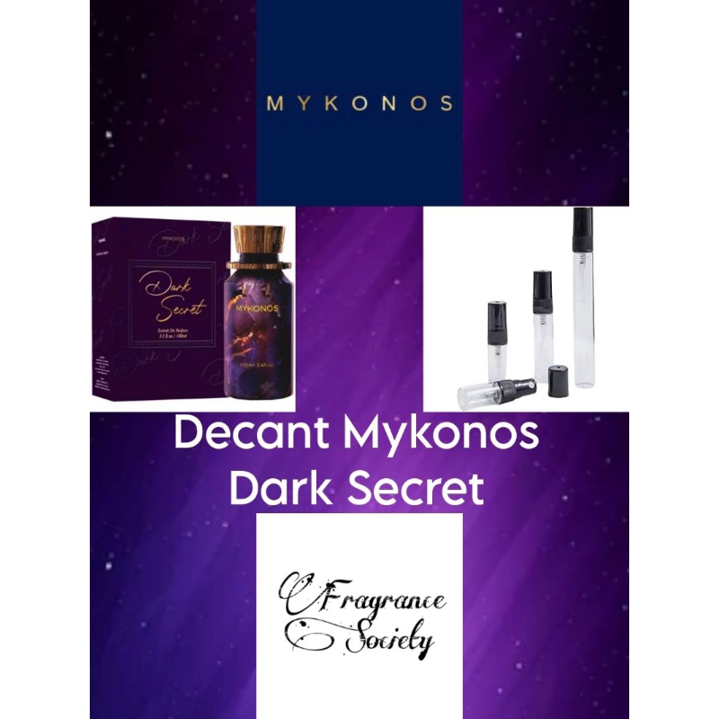 Jual MYKONOS Dark Secret Extrait [Decant] Shopee Indonesia