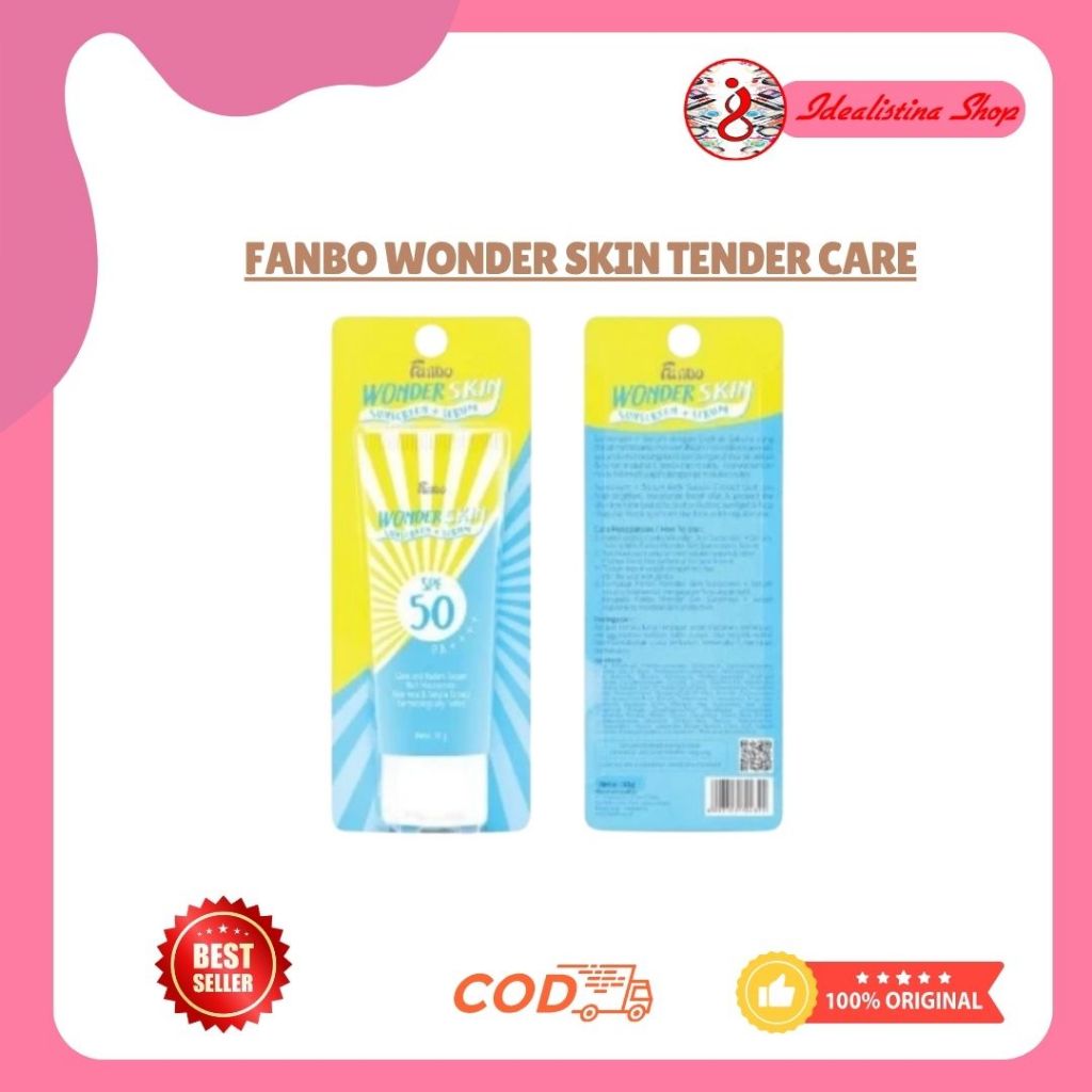 Jual Fanbo Wonder Skin Sunscreen & Serum 30gram | Shopee Indonesia