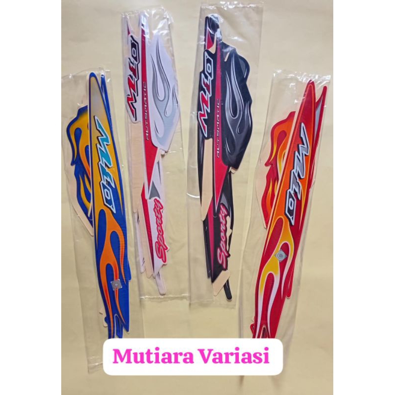 Jual Stiker Body List Yamaha Mio Sporty 2006, Striping Yamaha Mio ...