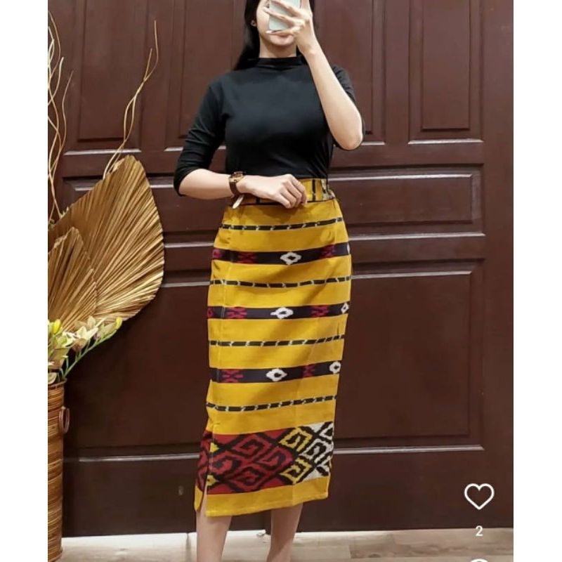 Jual ROK SPAN WANITA WARNA KUNING PAROKI COCOK BUAT ACARA WISUDA ...