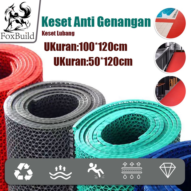 Jual Keset Lubang PVC Anti Slip Premium - Tahan Air & Jamur 5 Tahun ...