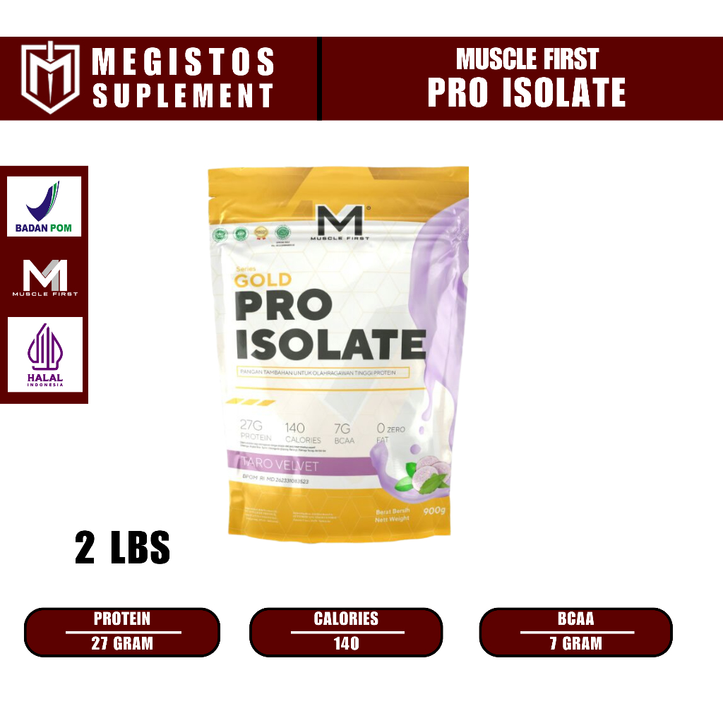 Jual M1 Muscle First Gold Pro Isolate Whey 2lbs | Shopee Indonesia