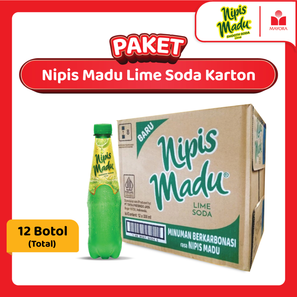 Jual Nipis Madu Lime Soda Karton | Shopee Indonesia