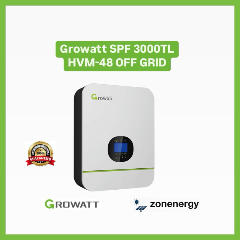 Jual Growatt Inverter SPF 3000TL HVM - 48 | Shopee Indonesia