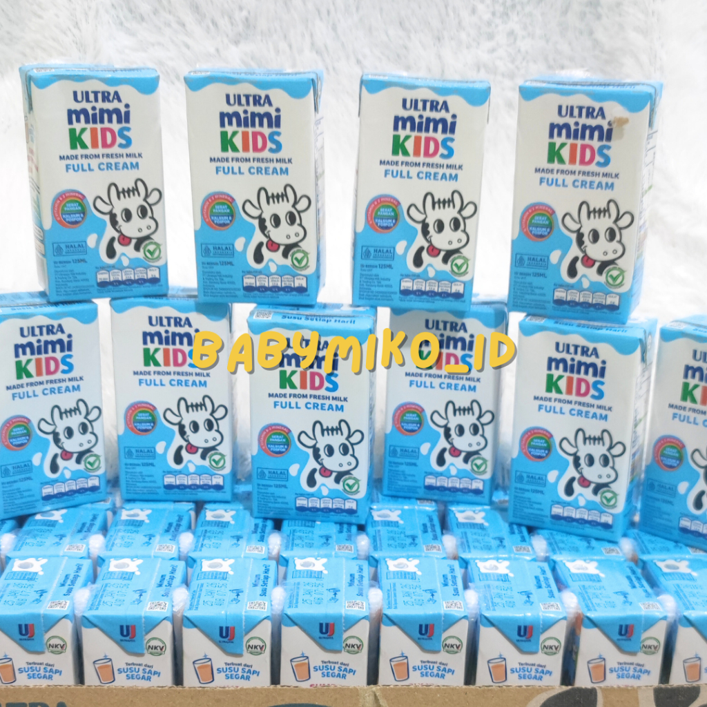 Jual [Harga Agen] Susu Ultra Mimi Full Cream | Ultramimi UHT Kids Full ...
