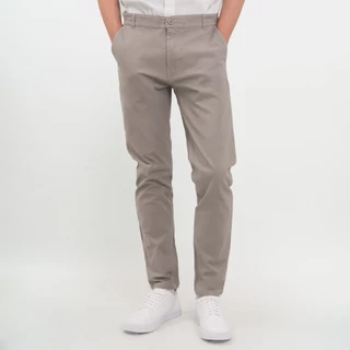 M231 Celana Panjang Pria Chino Dobby Light Grey 0953A