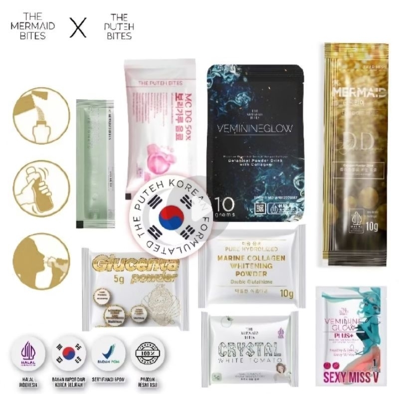 Jual BPOM WHITENING GLUTATHIONE POWDERS CHROMOSOME - VEMININEGLOW -  GLUCENTA - CRYSTAL TOMATO - MC DG 50X BPOM