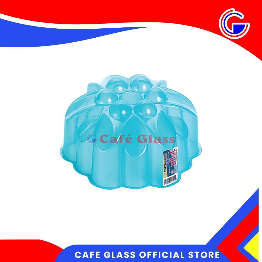 Cetakan Agar-Agar Bunga/Cetakan Agar Elianware E-866 - Cetakan Bolu Ketan Hitam