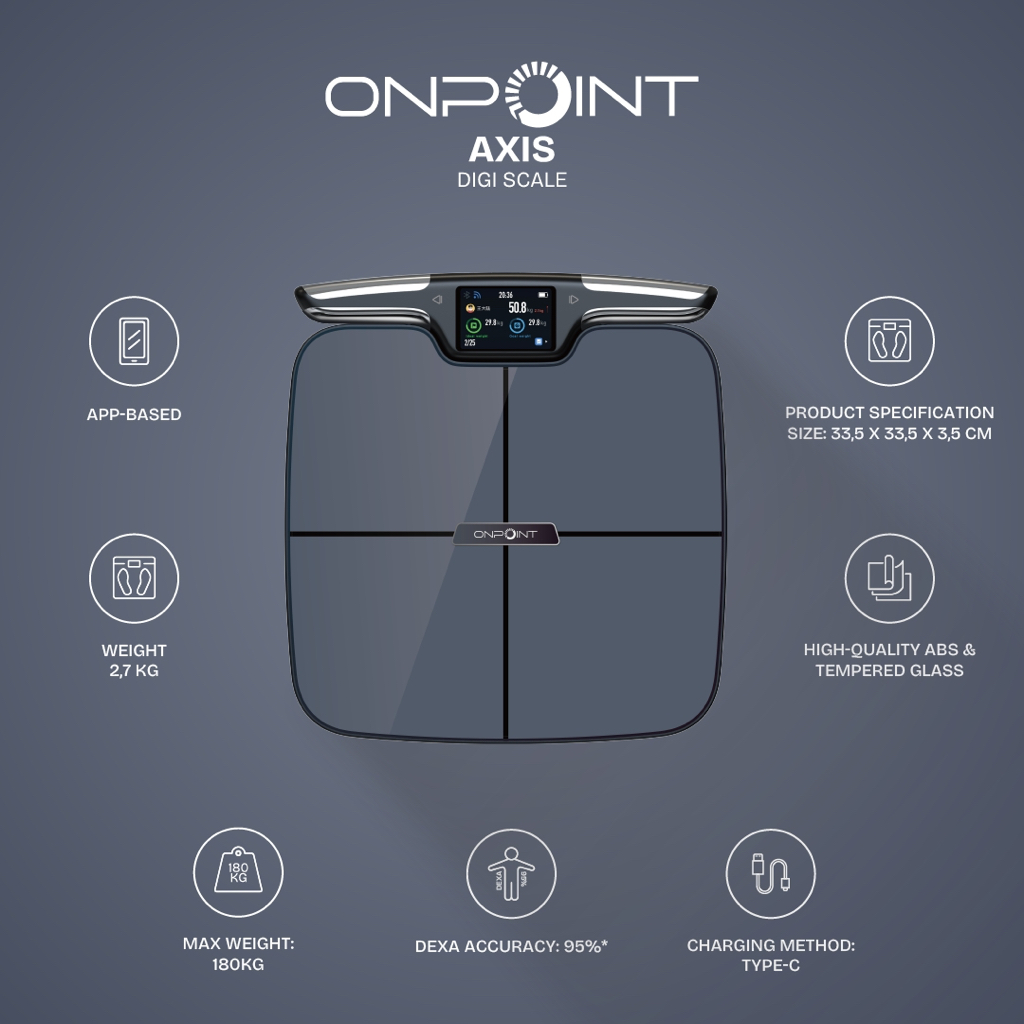 Jual ONPOINT AXIS Digi Scale Shopee Indonesia