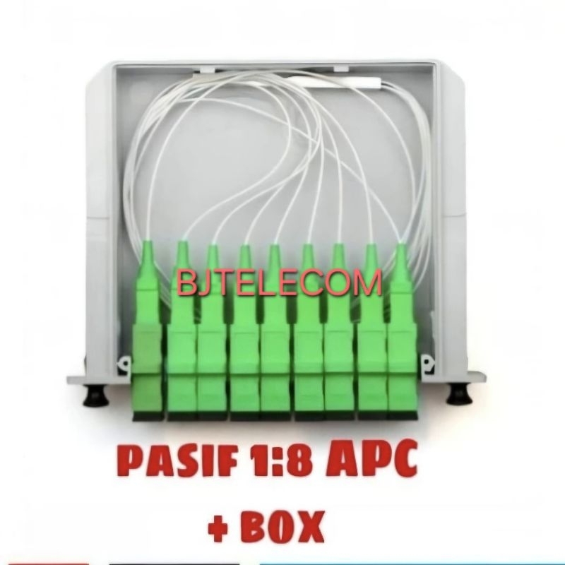 Jual SPLITER BOX 1:8 SC APC LENGKAP SPLITER DAN ADAPTER SC APC | Shopee ...