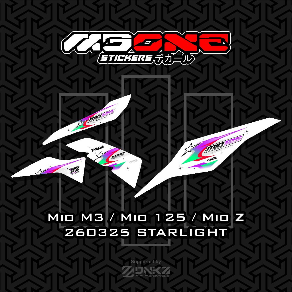Jual Stiker Mio M3 Decal Striping Mio M3 / Mio Z / Mio 125 Stiker ...