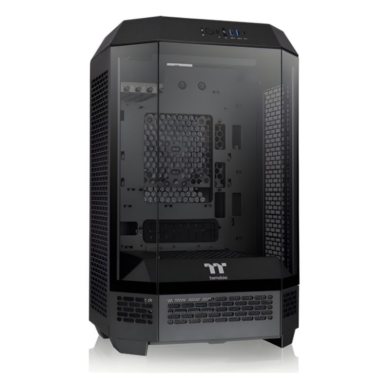 Jual Thermaltake THE TOWER 300 Panel USB Type-C Full TG Glass Micro ATX ...